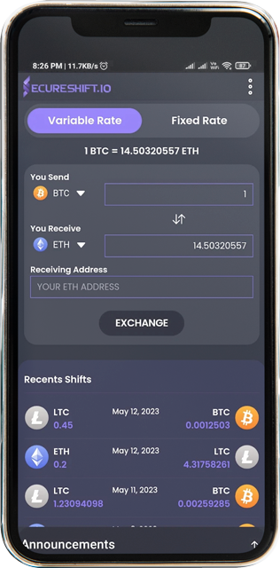 Secureshift App