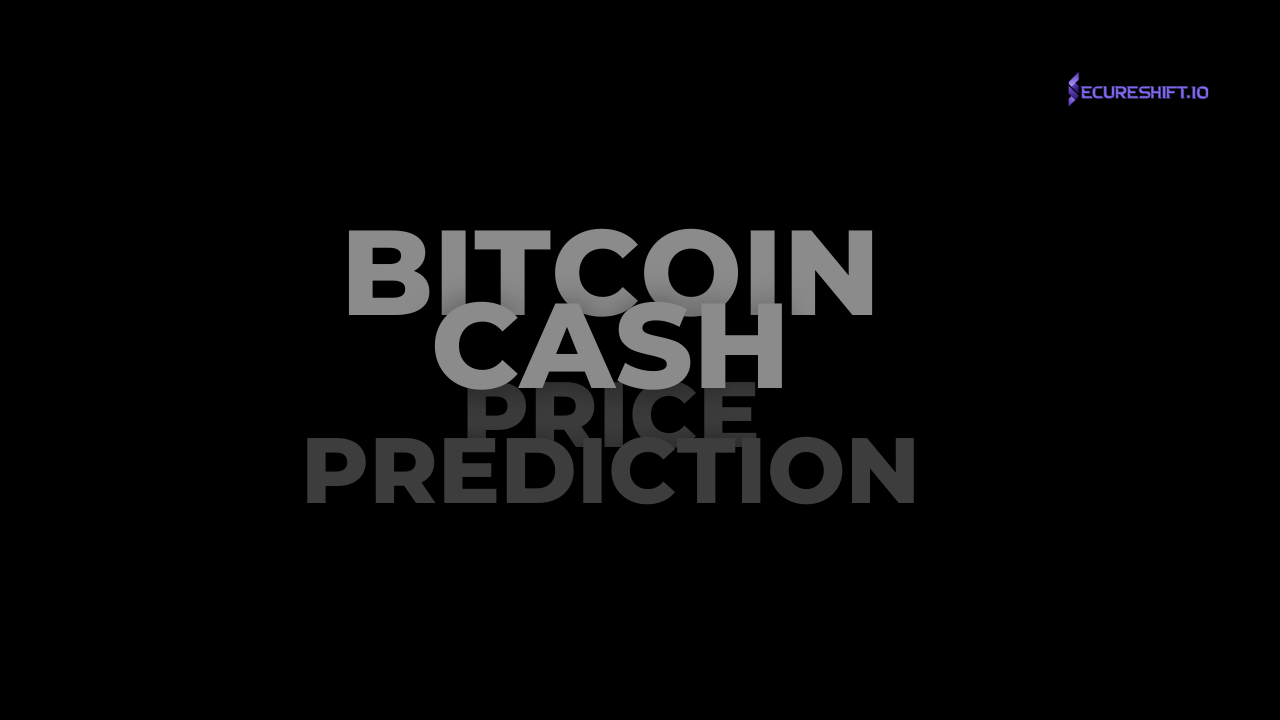 Bitcoin Cash Price Prediction